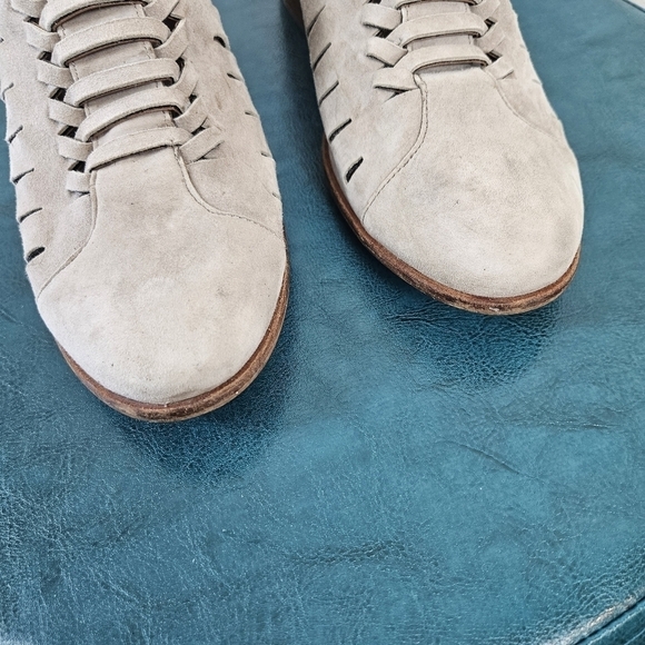 Sam Edelman Pierson Woven Cutout Booties in Putty Size 9 - Picture 2 of 10